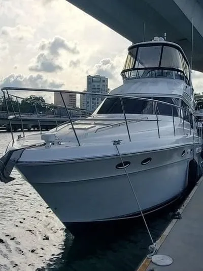 A 56-foot Sea Ray motor yacht