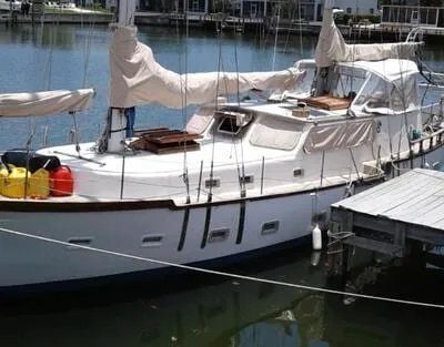 A 60-foot staysail ketch