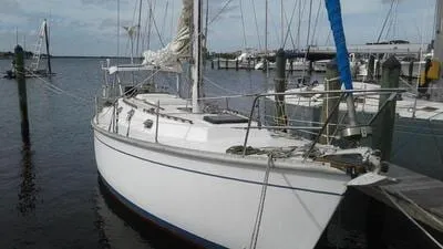 A Watkins 36 sailboat